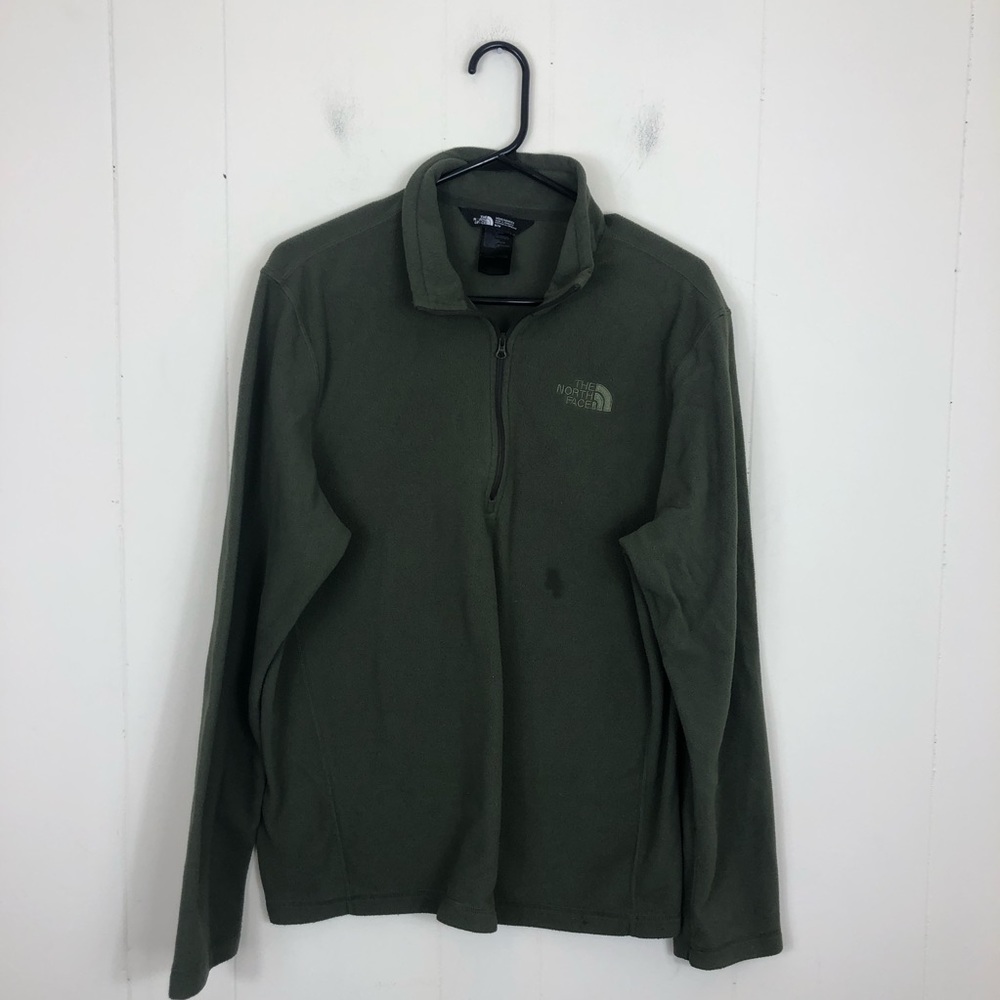 North Face‎ 100 Glacier Quarter Zip FLeece Pullover Sz M